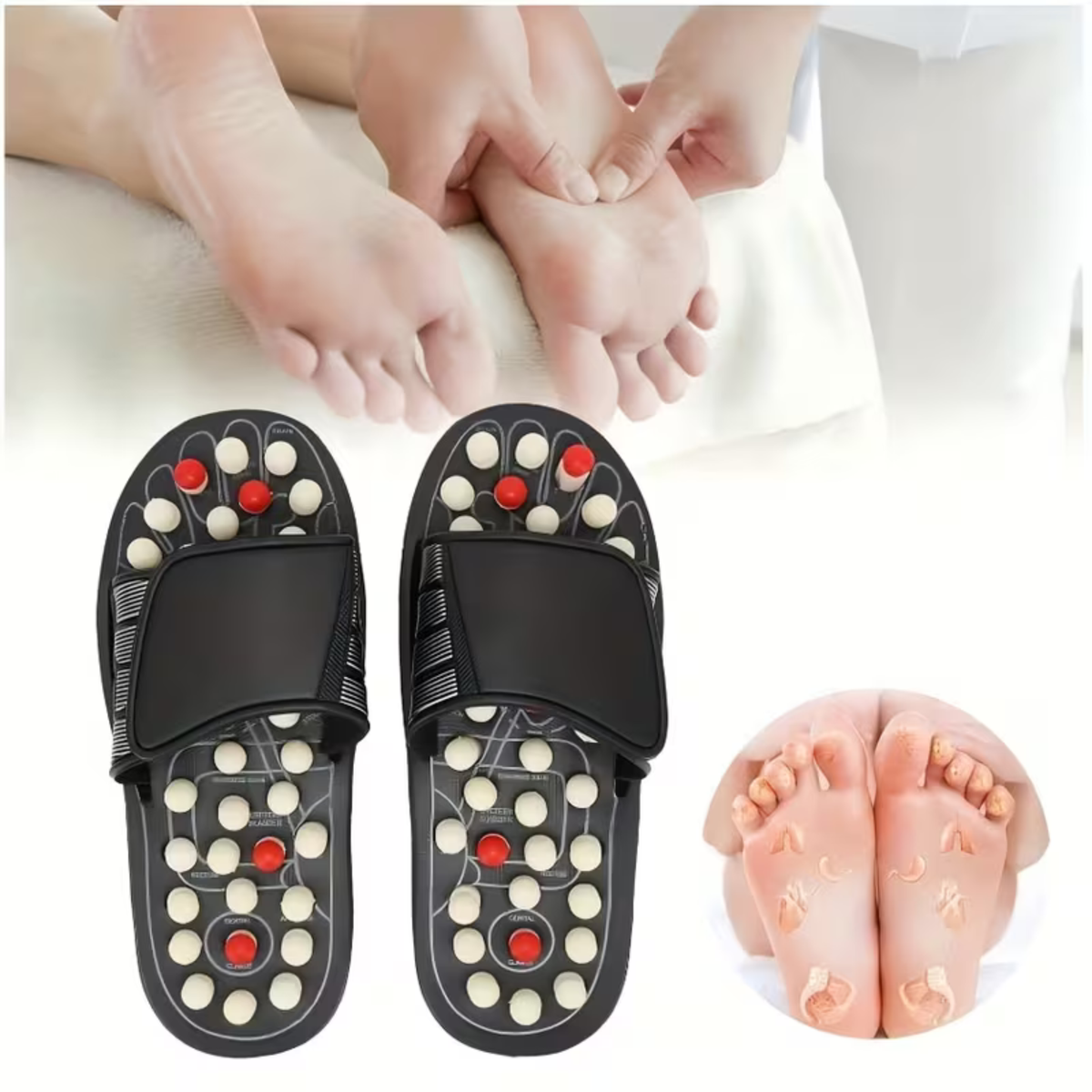 Acupressure Massage Slippers