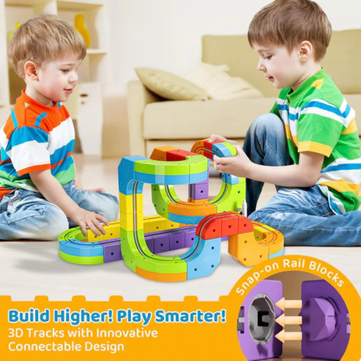 Kids Magnetic Track Set