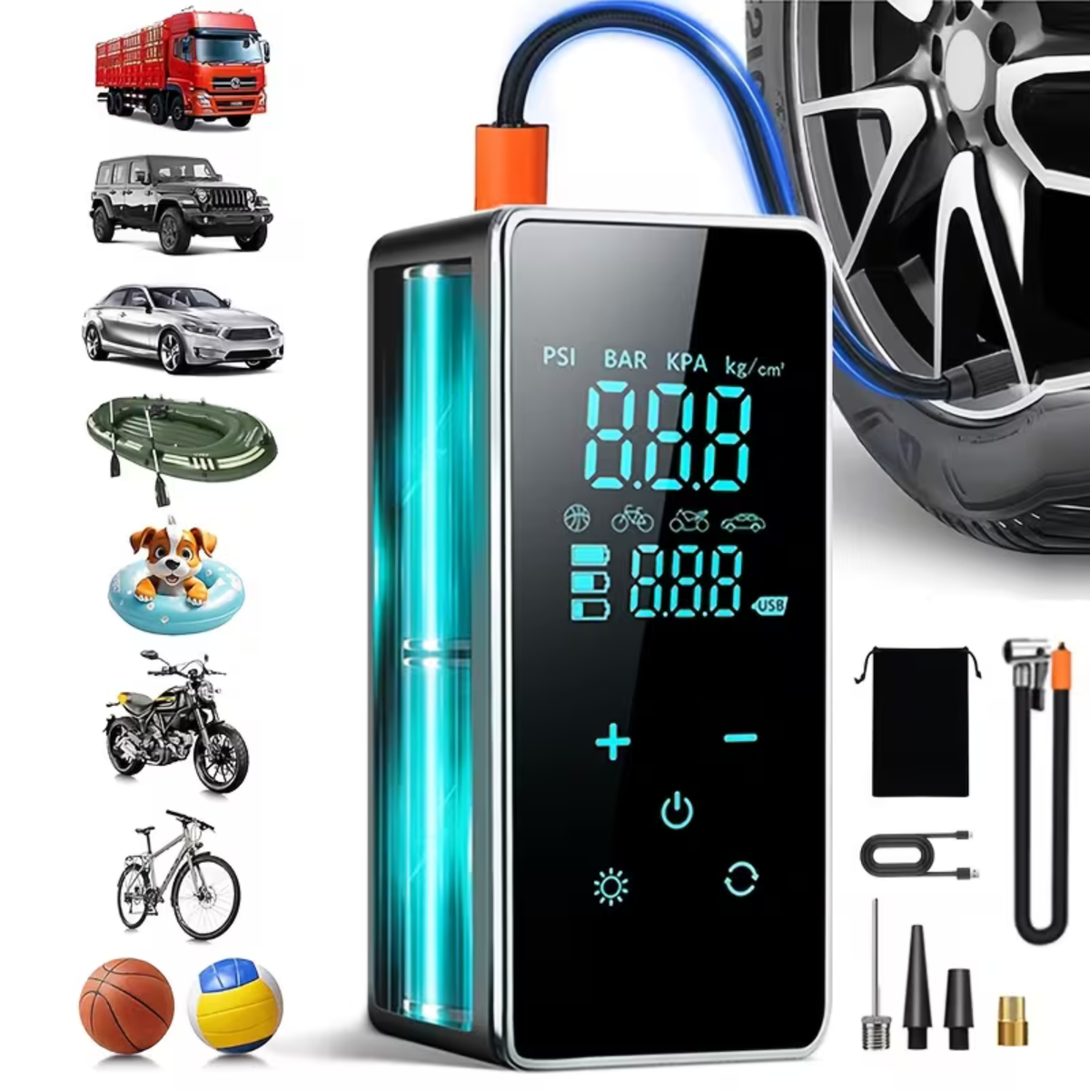 Multi-Purpose Digital Air Compressor