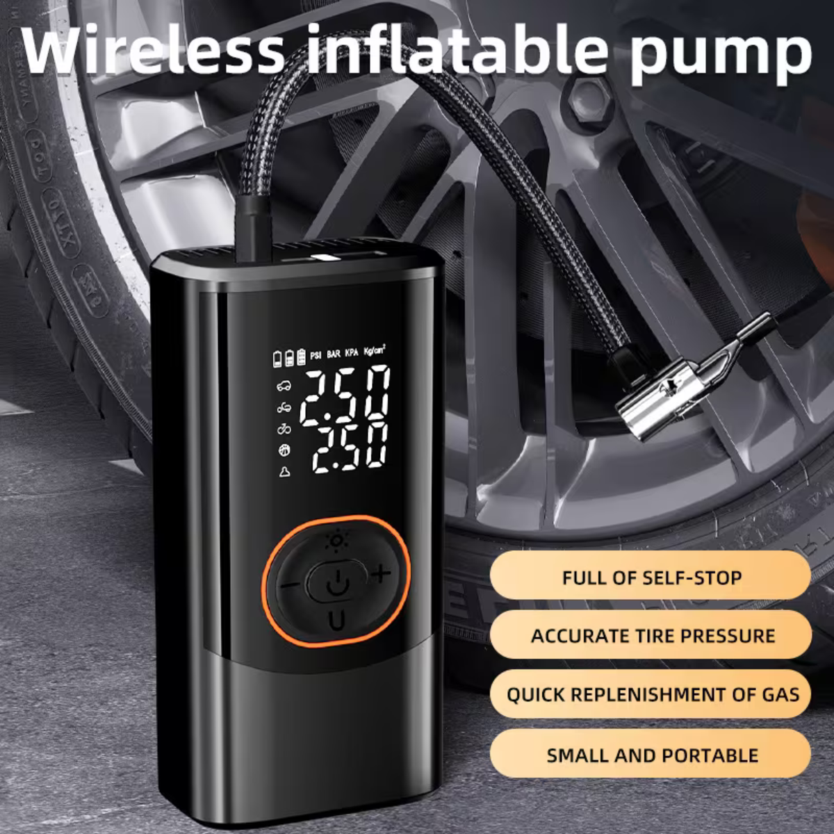 Tire Inflator Air Compressor