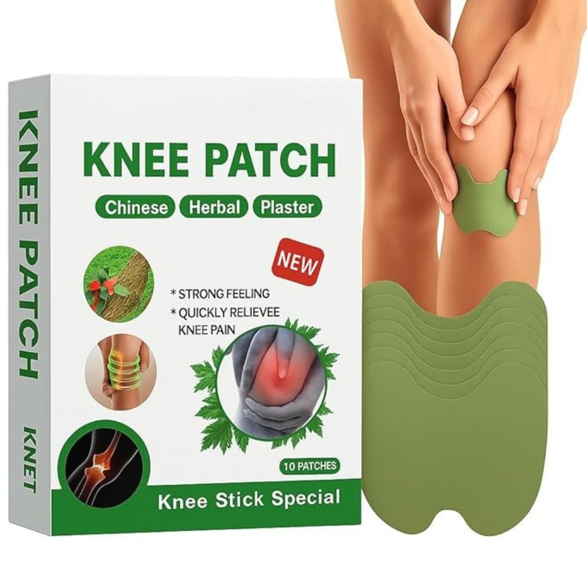 Natural Herbal Knee Patches