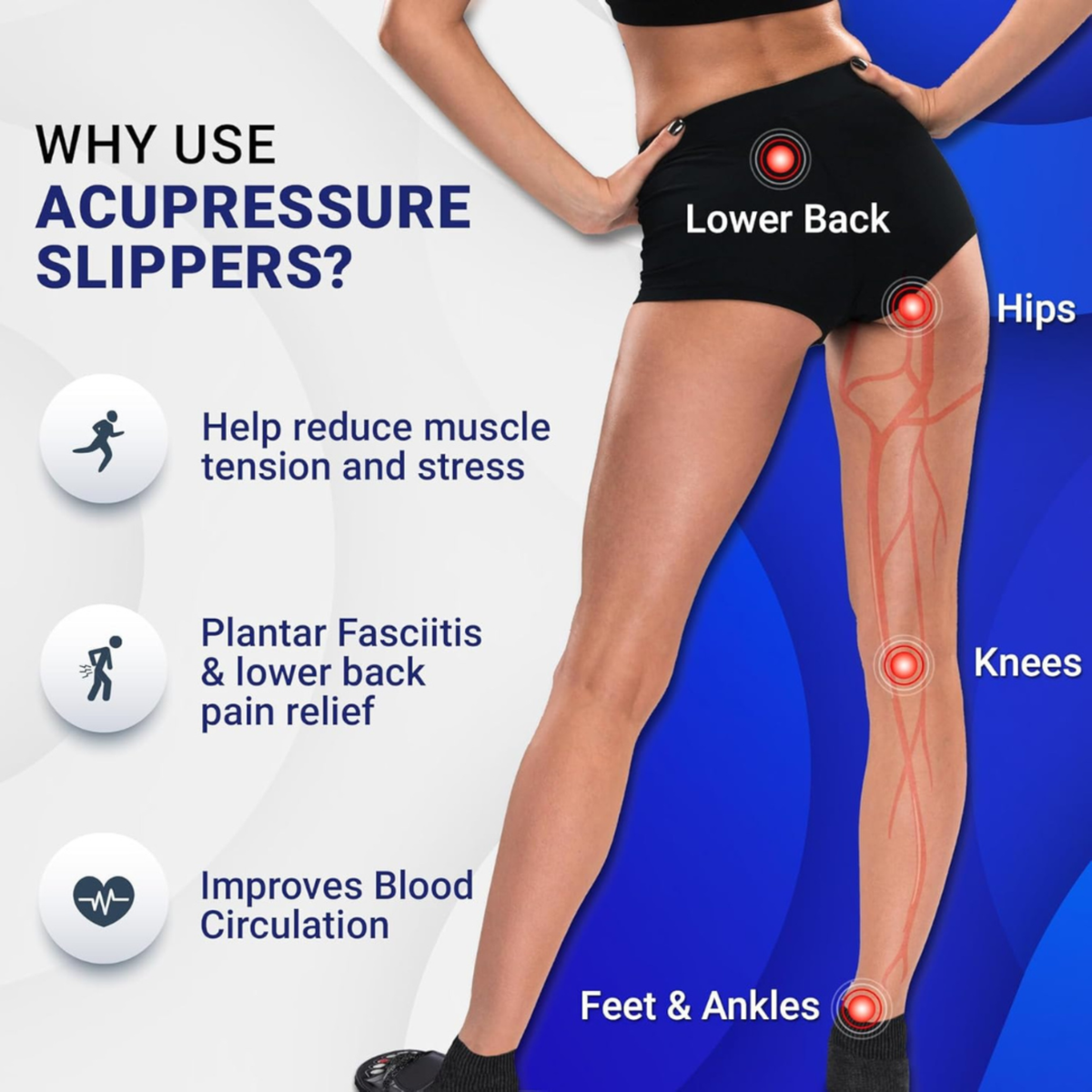 Acupressure Massage Slippers