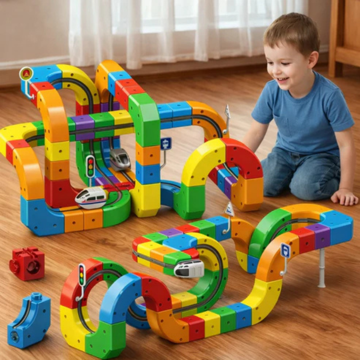 Kids Magnetic Track Set