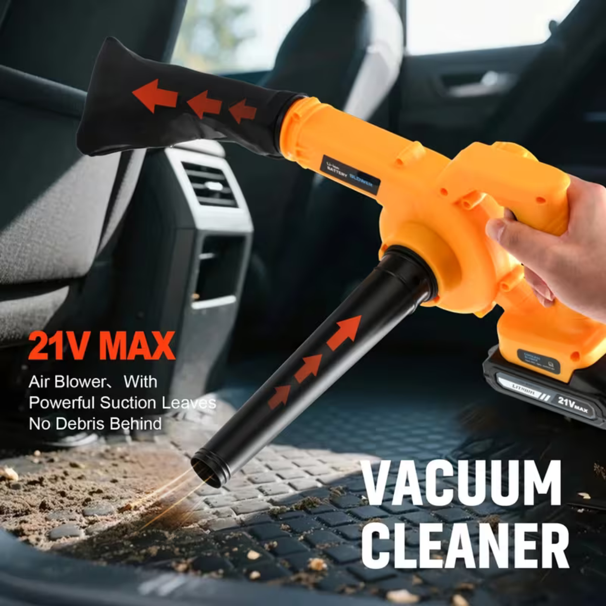 Lightweight Leaf Blower & Vacuum