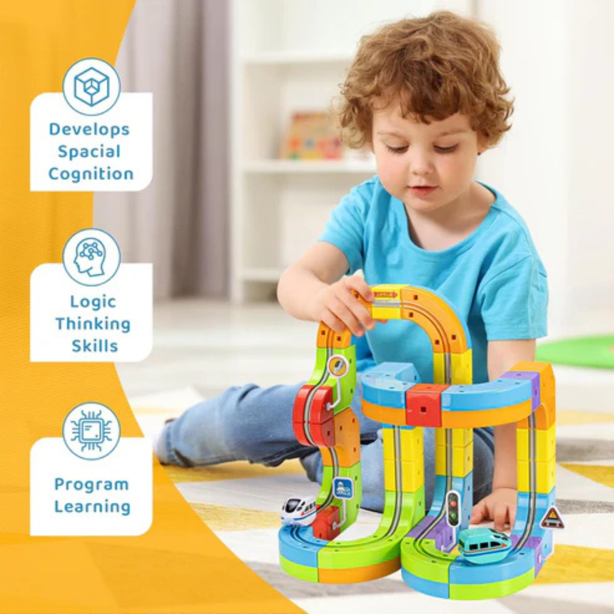 Kids Magnetic Track Set