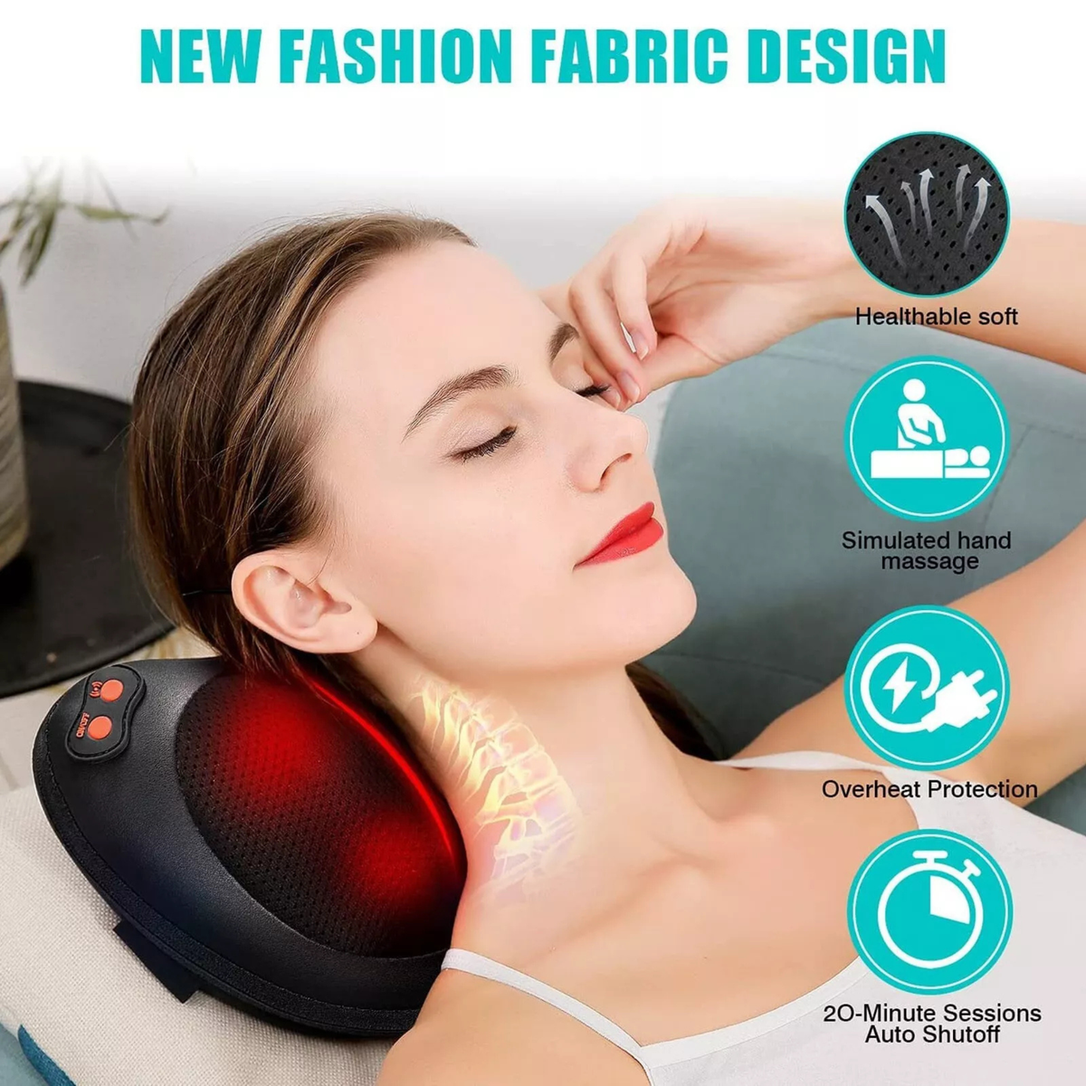 Neck Massager Pillow with Heat