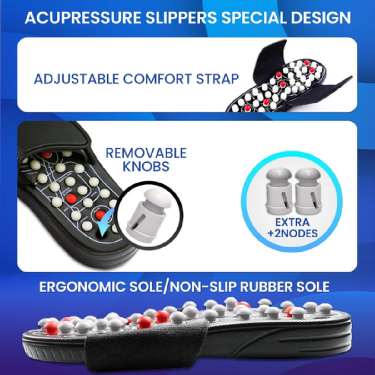 Acupressure Massage Slippers