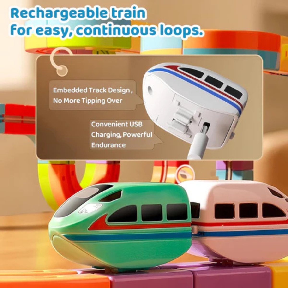 Kids Magnetic Track Set