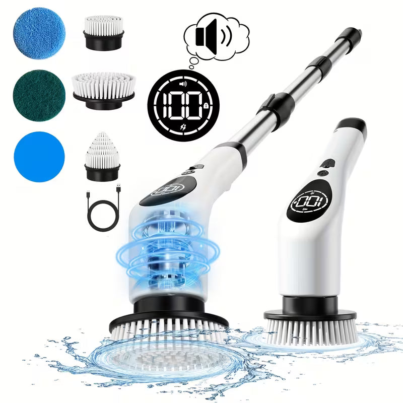 9-in-1 Electric Spin Scrubber