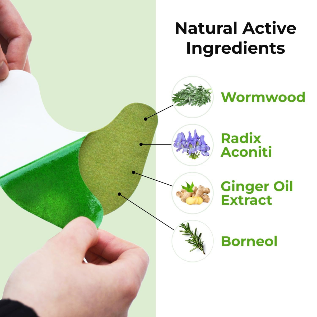 Natural Herbal Knee Patches