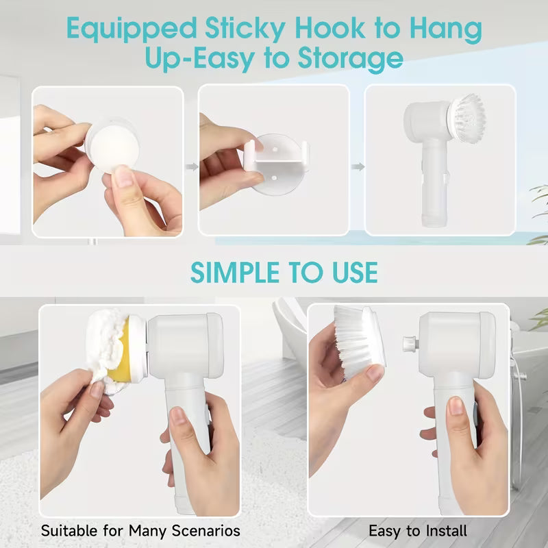 Cordless Electric Cleaning Brush