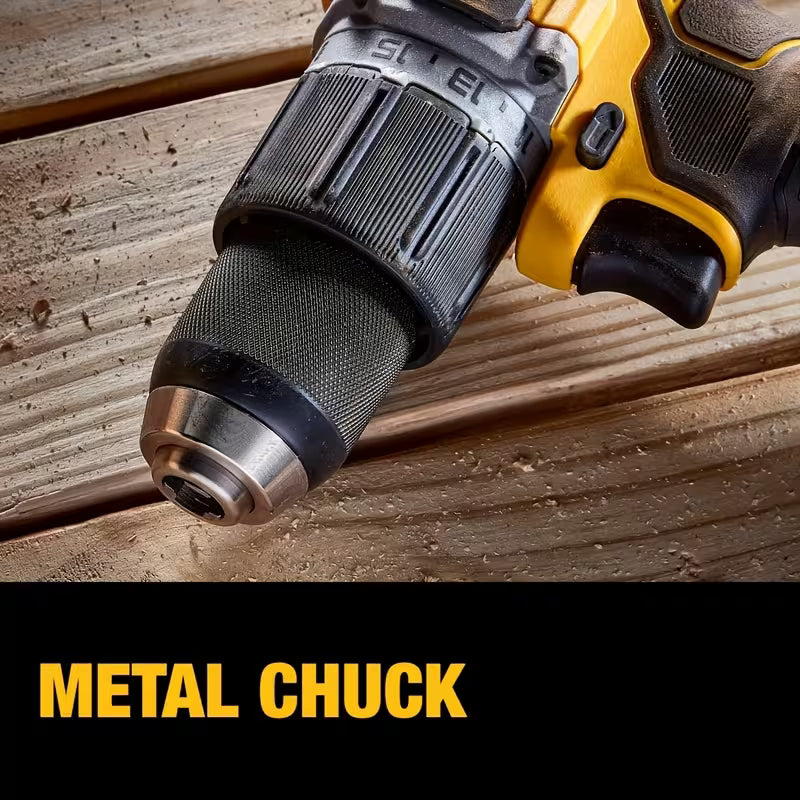 Rechargeable Drill with 2 Batteries